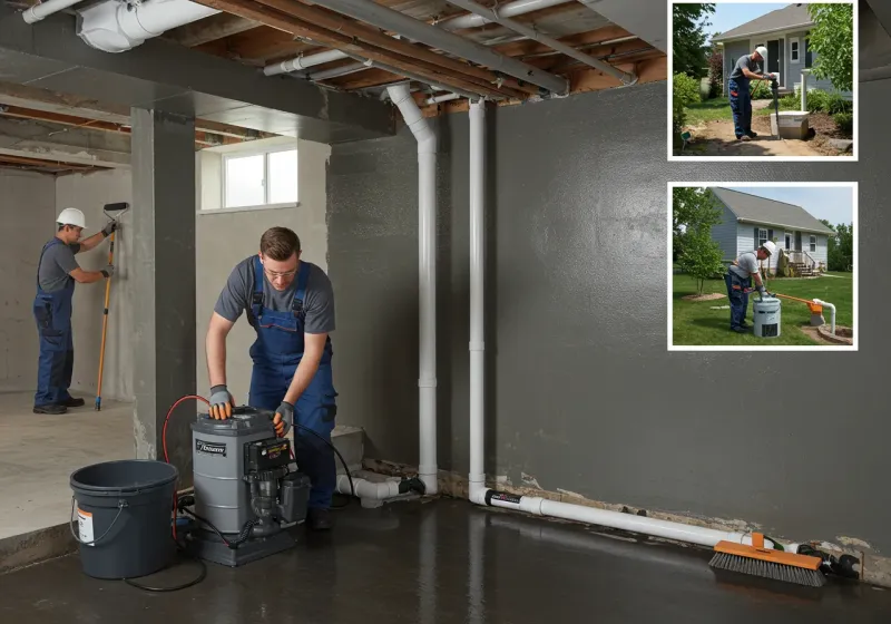 Basement Waterproofing and Flood Prevention process in White Settlement, TX